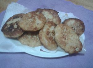 Una foto de Croquetas de papa y tofu