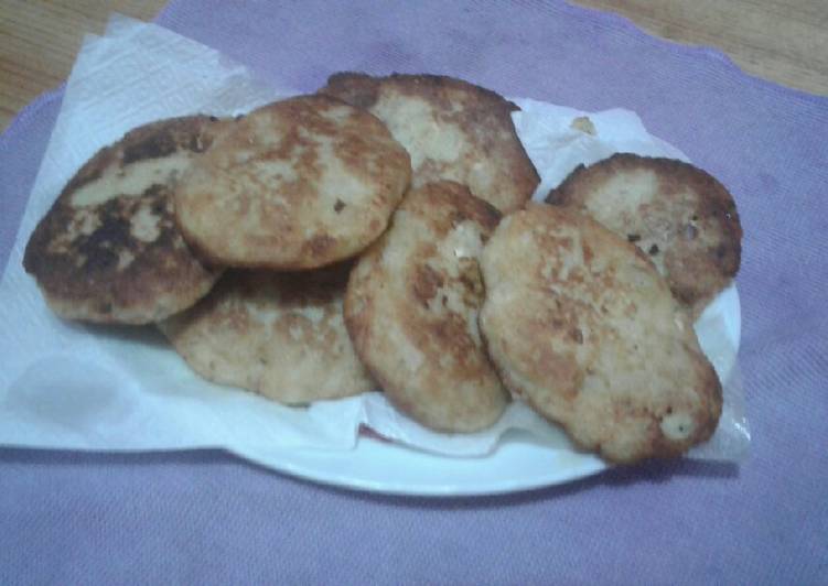 Croquetas de papa y tofu