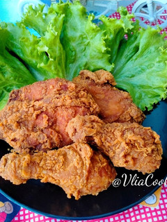 Foto resep Ayam Goreng Crispy/Crispy Fried Chicken