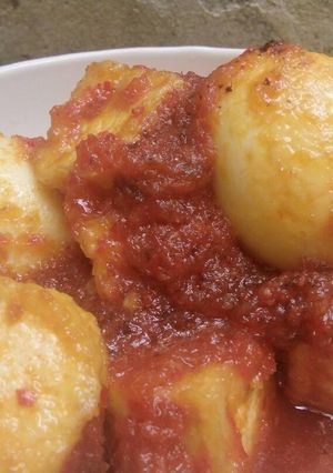 Foto resep Balado telur tahu