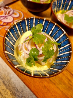 Une photo de Ceviche au leche de tigre