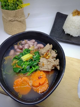 Cara Mudah Menyiapkan Resep Sop Daging Sapi dengan Kacang Merah dan Bayam Anti Ribet, Mantap Sekali