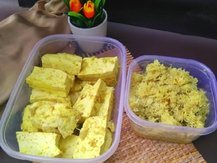 Yuk intip, Cara mudah memasak Ungkep Tahu Serundeng yang sempurna