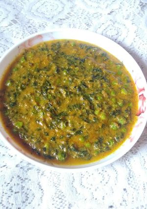 A picture of Methi matar Malai.