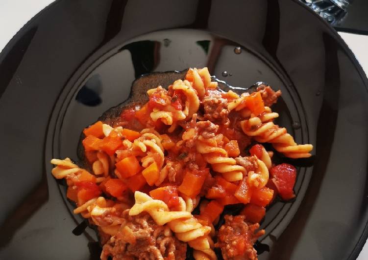 Recette: One pot pasta bœuf et carottes