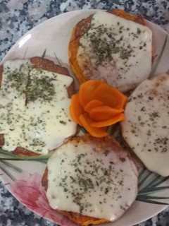 Una foto de Hamburguesas de zanahorias!!!