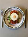 Avocado, Egg & Tomato Breakfast