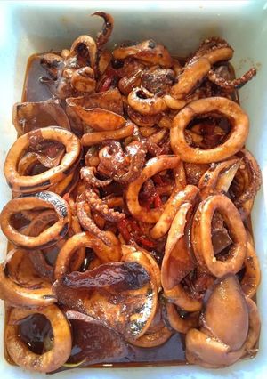 Foto resep Cumi pedas manis