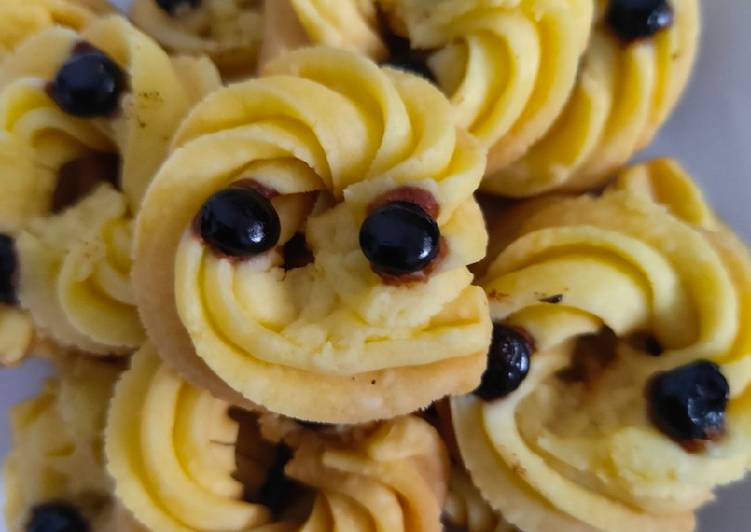 Resep Semprit 3 bahan no oven Anti Gagal