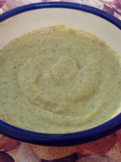 Una foto de Crema de brócoli