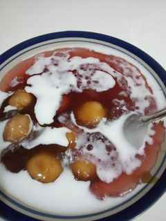 Foto resep Bubur biji salak mutiara