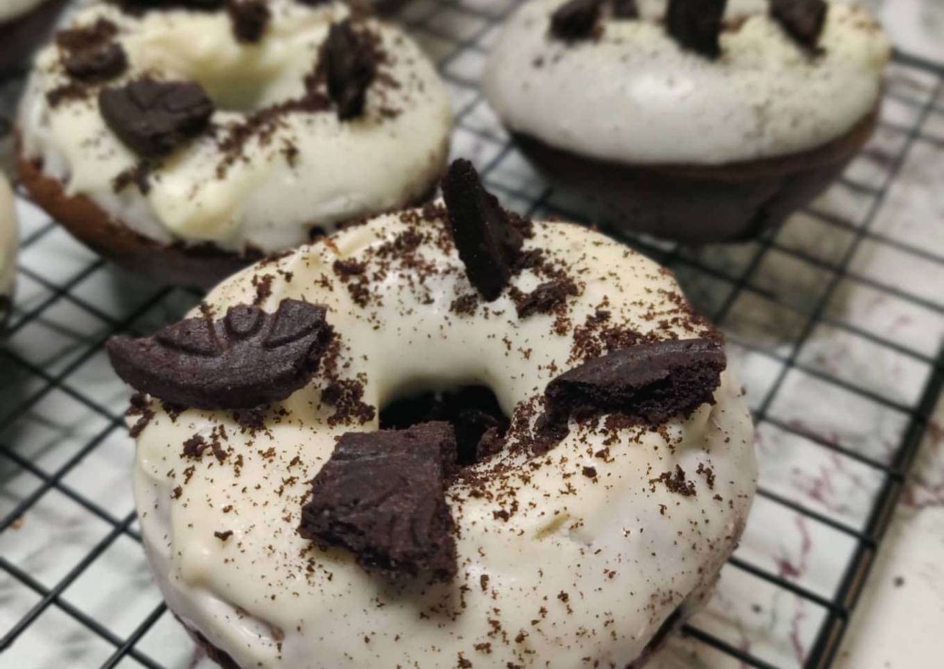 Donetes de oreo saludables🍩