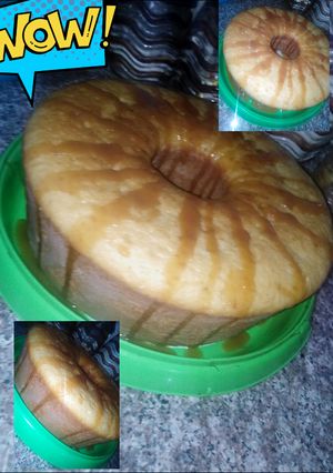 صورة لوصفة كيكة الفانيلا بصوص الجكليك