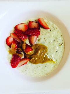 A picture of Porridge with a twist.