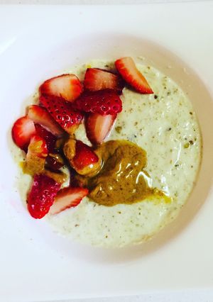 A picture of Porridge with a twist.