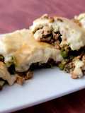 Crustless Meat Pie with Bechamel