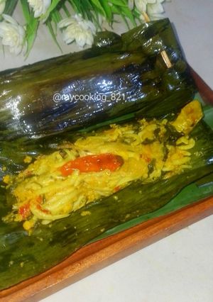 Foto resep Resep pepes teri Medan kemangi, pedas, gurih dan gampang bikinnya