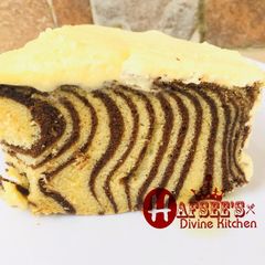 A picture of Zebra cake.