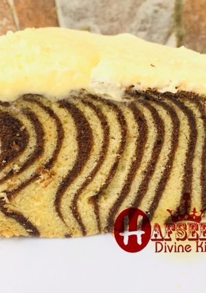 A picture of Zebra cake.