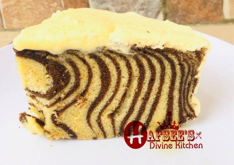 Zebra cake