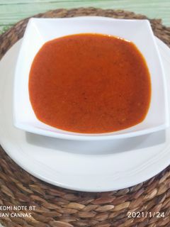 Una foto de Mojo picón rojo