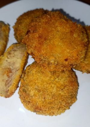 Foto resep Perkedel daging krispy