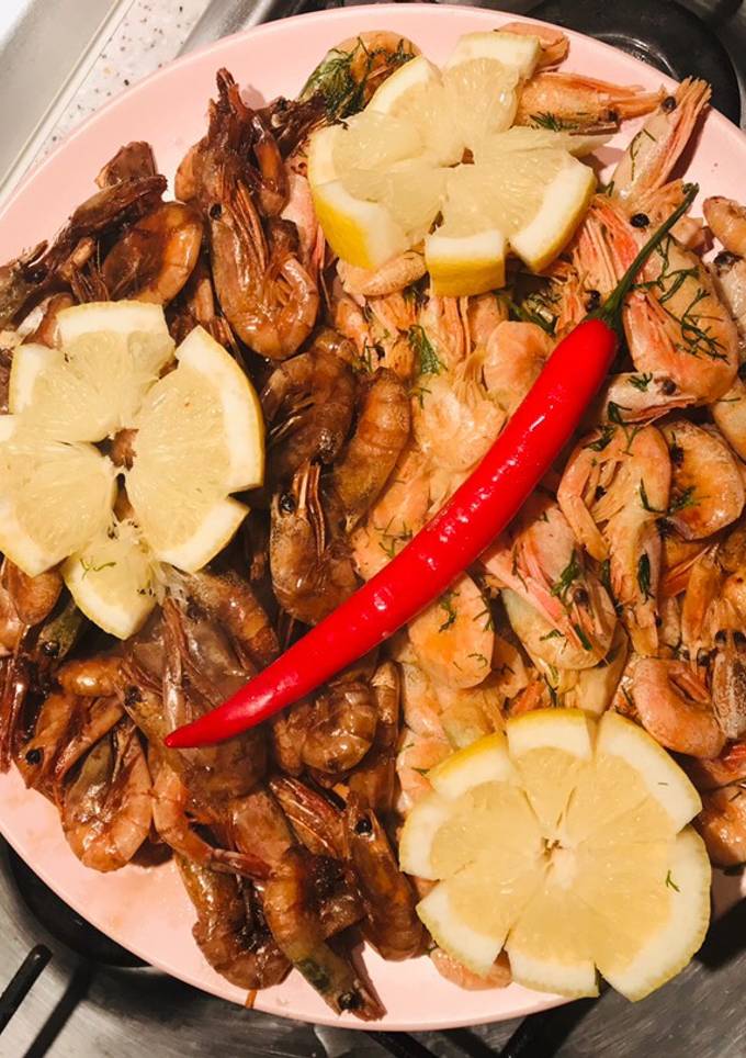 Креветки 🍤 в двух вариантах