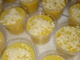 Puding jagung toping keju