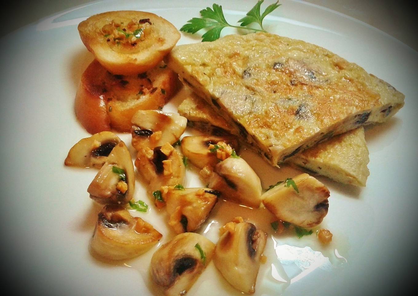 Tortilla de Champiñones