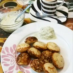 A picture of Millet,rice flour and daal PANIYARAM/ APPE.