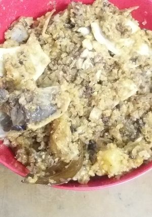 মাছের মাথার মুড়িঘন্ট (macher mathar murighonto recipe in Bengali) রেসিপির প্রধান ছবি
