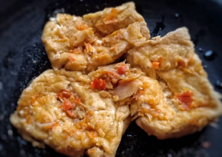 Resep Tahu Sambel Bawang, Menggugah Selera