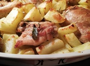 Foto di Pollo alla vodka con patate sabbiose