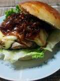 My portobello cheeseburger