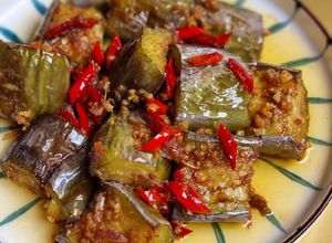Foto resep Tumis terong ebi