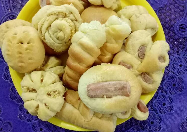 urutan Memasak Roti unyil Anti Gagal