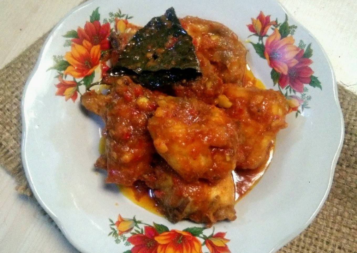 Ayam goreng suna cekuh khas Bali