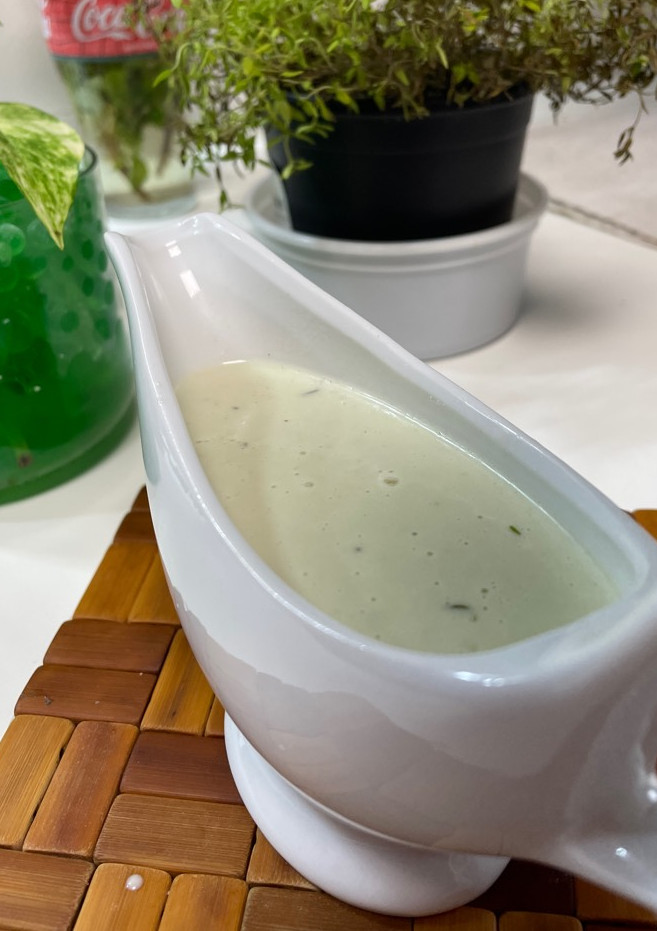 Una foto de Salsa al roquefort. Robot Mambo cecotec