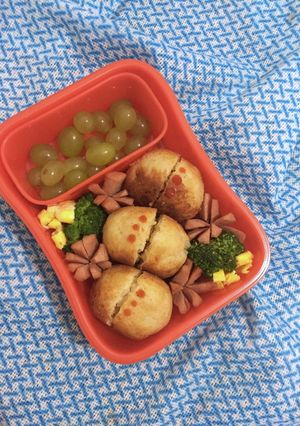 Foto resep Cheesy Rice Ball