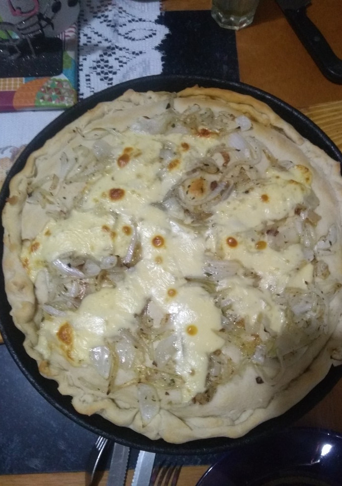 Una foto de Fugazza rellena a mi manera ❤️