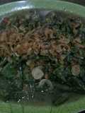 Tumis Genjer Ikan Asin