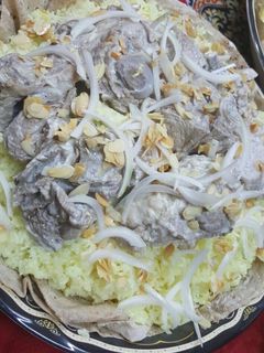 صورة لوصفة منسف اردني