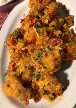 Foto resep Udang goreng Telur Asam Manis
