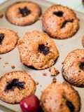 Cherry Mini Muffins