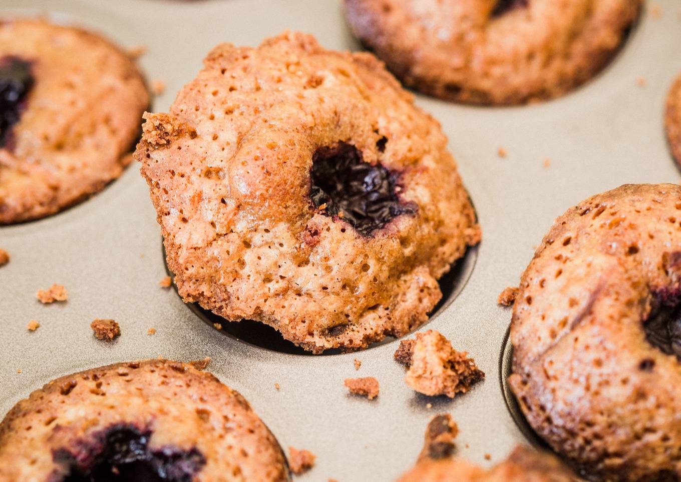 Cherry Mini Muffins