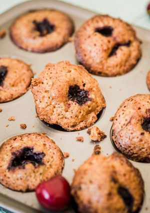 A picture of Cherry Mini Muffins.
