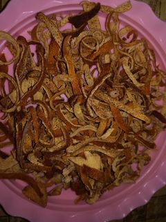 عکسی از دستور پوست پرتقال چالش روز ششم😍