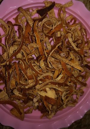 عکسی از دستور پوست پرتقال چالش روز ششم😍