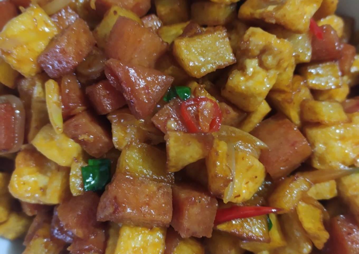 Spam tahu kentang