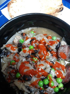 A picture of Double Bean and Beef Soup.
